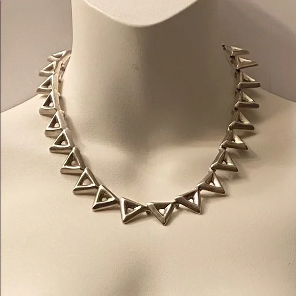 Triangle Sterling Necklace